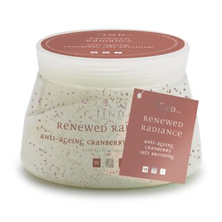 Spa Find Anti-Ageing Cranberry Salt Brushing 500 g