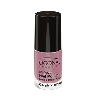 Logona Natural Nail Polish no 04 pink blossom