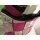 Filztasche Patchwork-Look, Grün / Pink Tasche