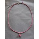 Shamballa Kette Rosa